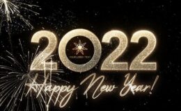 Modern New Year Countdown Clock 2022