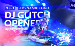 Videohive Dj Glitch – Dynamic Logo Opener