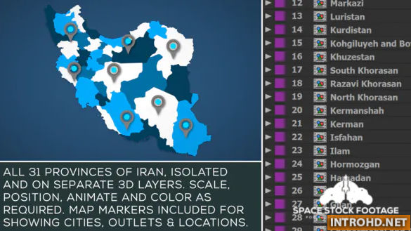 VIDEOHIVE IRAN MAP KIT