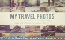 Videohive Flipping Pictures Slideshow 6907570
