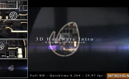 VIDEOHIVE 3D HARDWARE INTRO