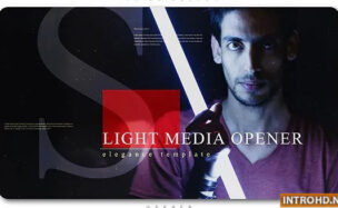 Videohive Light Media Opener Slideshow