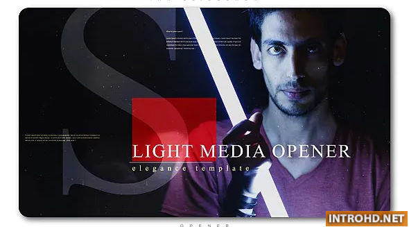 Videohive Light Media Opener Slideshow