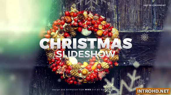 VideoHive Christmas Slideshow 23008275