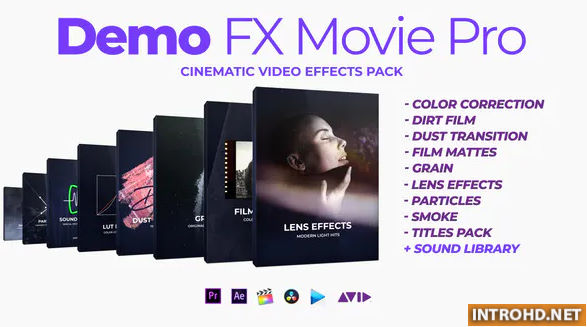 VideoHive Demo FX Movie Pro cinematic effects