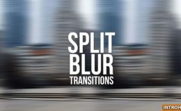 Premiere Pro Presets | Split Blur Transitions + Music | Motionarray