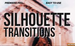 Premiere Pro Presets | Silhouette Transitions + Music | MotionArray