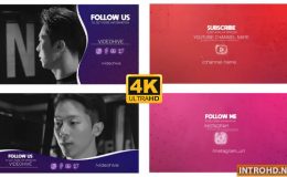 Videohive Social Outro Follow Pack 24994926