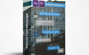 Text Message Effect Flatpackfx – AE & Premiere Pro Templates