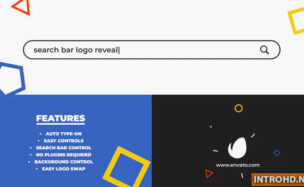 Videohive Search Bar Logo Reveal