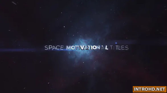 Videohive Space Motivational Titles