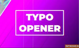 Videohive Typo Opener - Apple Motion Project