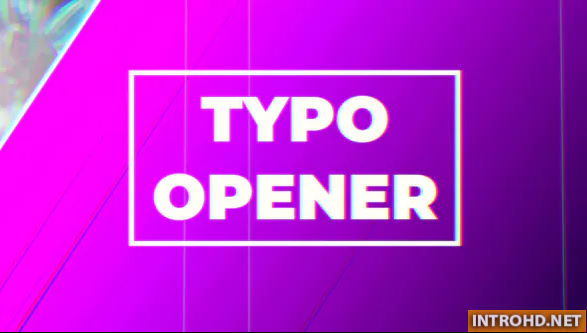 Videohive Typo Opener – Apple Motion Project