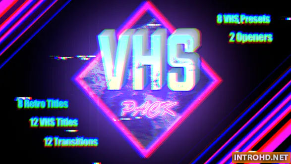 Videohive VHS Pack Final Cut