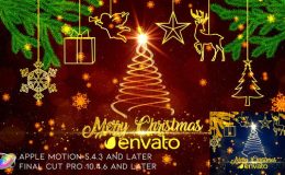 Videohive Christmas Wishes Apple Motion