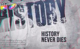Videohive Shattered History Apple - Motion Project