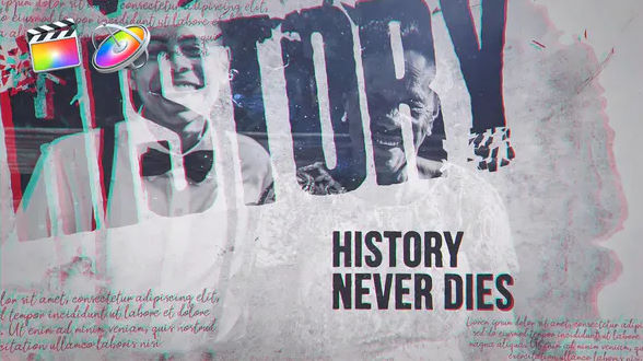 Videohive Shattered History Apple – Motion Project