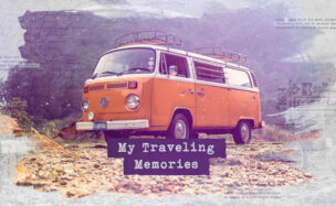Videohive Traveling Slideshow Memories Photo Album Family and Friends Adventure and Journey