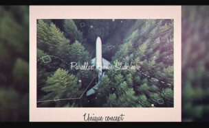 Videohive Parallax Frame Slideshow