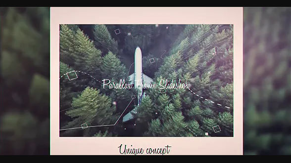 Videohive Parallax Frame Slideshow