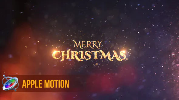 Videohive Christmas Wishes Apple Motion