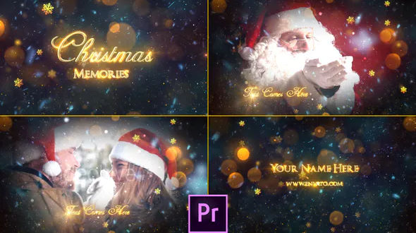 Videohive Christmas Memories Slideshow Premiere Pro