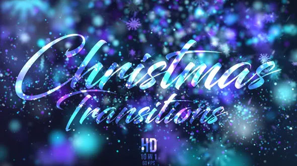 Videohive Christmas Transitions