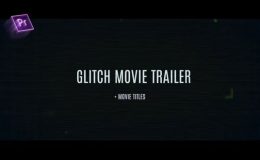 Videohive Glitch Movie Trailer