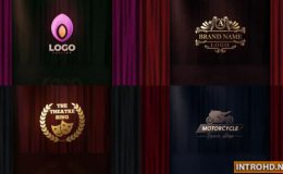 Videohive Opening Curtain Logo Reveal