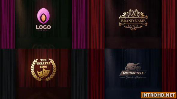 Videohive Opening Curtain Logo Reveal