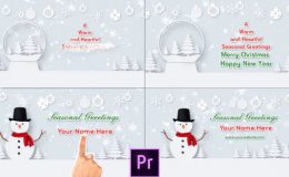 Videohive Christmas Wishes Text Premiere Pro