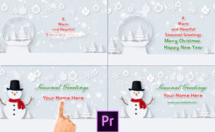 Videohive Christmas Wishes Text Premiere Pro