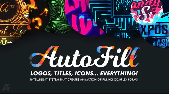 Videohive AutoFill – Automatically Animate Titles, Logo Reveals, Animate Icons
