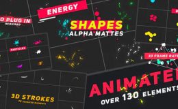 Animated Elements Shapes Videohive - Motion Graphics