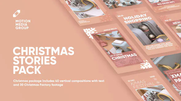 VIDEOHIVE CHRISTMAS FACTORY STORIES