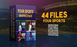 Videohive Four Sports Graphics Pack 24143666