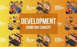 Videohive Digital Development - Isometric Concept