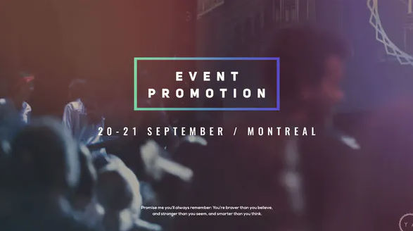 Videohive Modern Event Promo