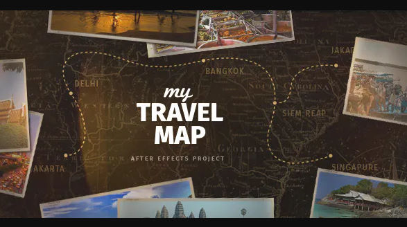 VIDEOHIVE MY TRAVEL MAP