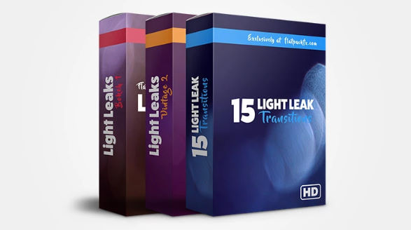 FLATPACKFX LIGHT LEAKS PROFESSIONAL PACK – MOTION GRAPHIC