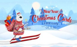 Videohive Christmas New Year Cards (SMM Ready)