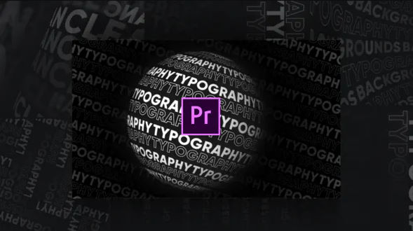 Videohive Typography Patterns Premiere Pro