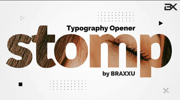 Videohive Typography Stomp Opener