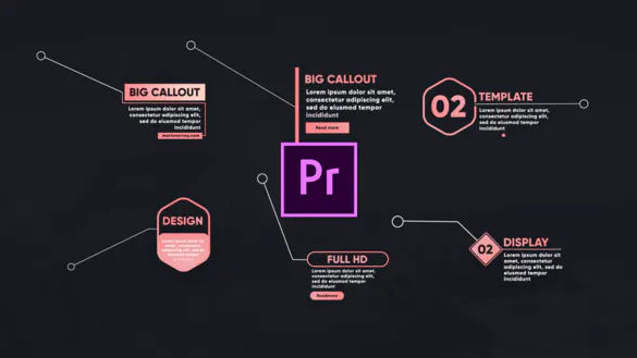 Videohive Callout Titles Toolkit Premiere Pro