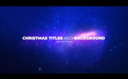 VIDEOHIVE CHRISTMAS OPENER WITH PARTICLES