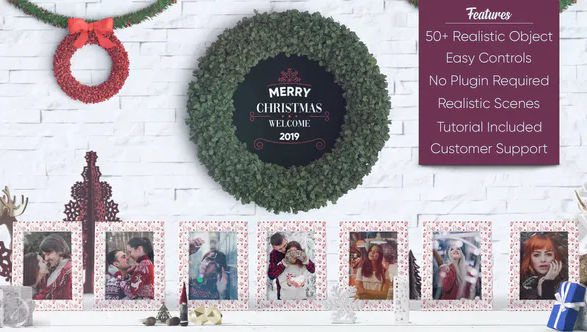 Videohive Christmas Photo Gallery 22936104