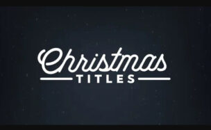 VIDEOHIVE CHRISTMAS TITLES 21020949