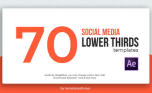 Videohive Social Media Lower Thirds