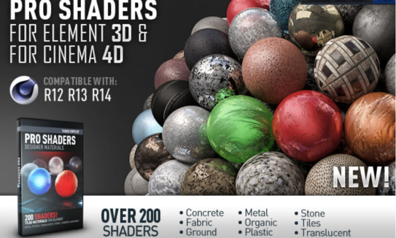 Video Copilot Pro Shaders for Cinema 4D