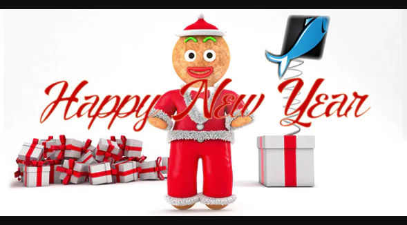 Videohive Happy New Year with Gingerbread